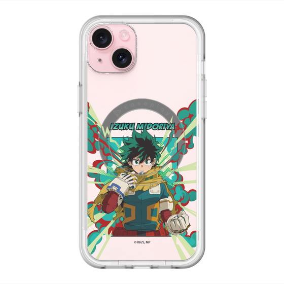 スリムプロテクションプレミアムケース with MagSafe［ 僕のヒーローアカデミア - ポップ - 緑谷 出久 ］