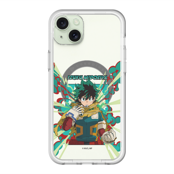 スリムプロテクションプレミアムケース with MagSafe［ 僕のヒーローアカデミア - ポップ - 緑谷 出久 ］