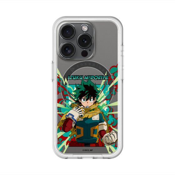 スリムプロテクションプレミアムケース with MagSafe［ 僕のヒーローアカデミア - ポップ - 緑谷 出久 ］