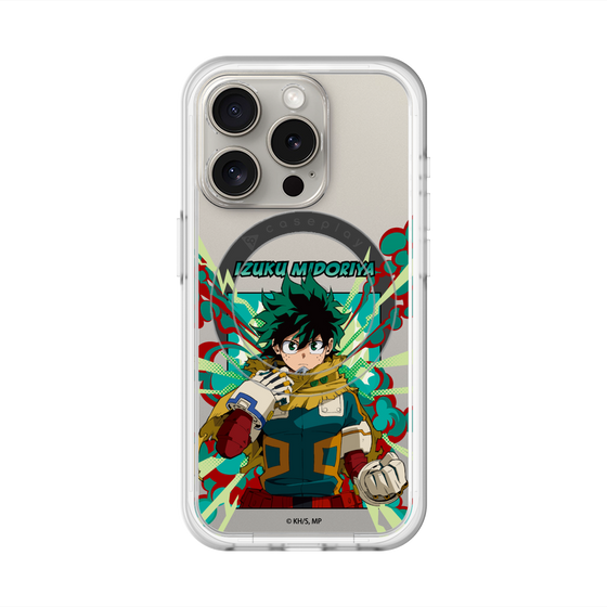 スリムプロテクションプレミアムケース with MagSafe［ 僕のヒーローアカデミア - ポップ - 緑谷 出久 ］