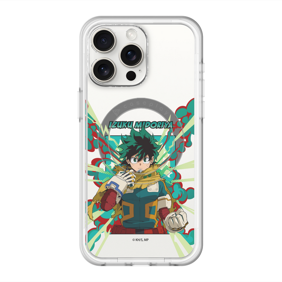 スリムプロテクションプレミアムケース with MagSafe［ 僕のヒーローアカデミア - ポップ - 緑谷 出久 ］