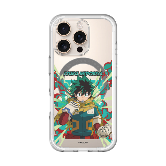 スリムプロテクションプレミアムケース with MagSafe［ 僕のヒーローアカデミア - ポップ - 緑谷 出久 ］