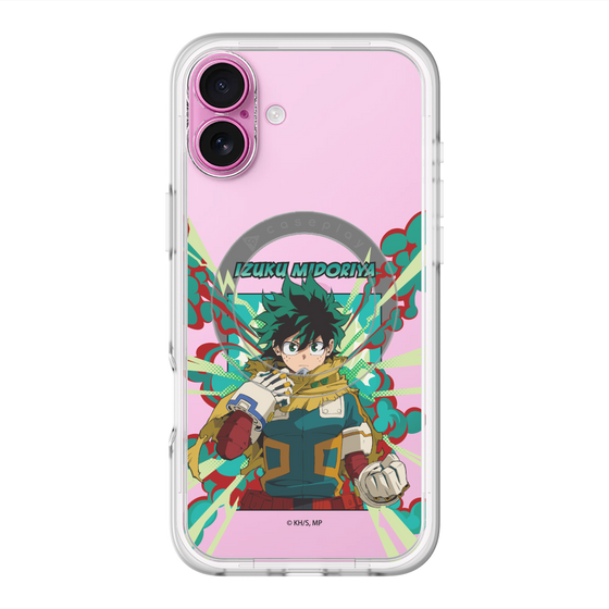 スリムプロテクションプレミアムケース with MagSafe［ 僕のヒーローアカデミア - ポップ - 緑谷 出久 ］