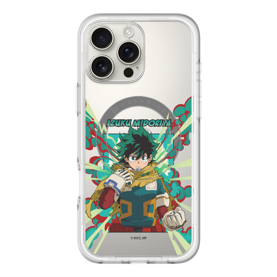 スリムプロテクションプレミアムケース with MagSafe［ 僕のヒーローアカデミア - ポップ - 緑谷 出久 ］