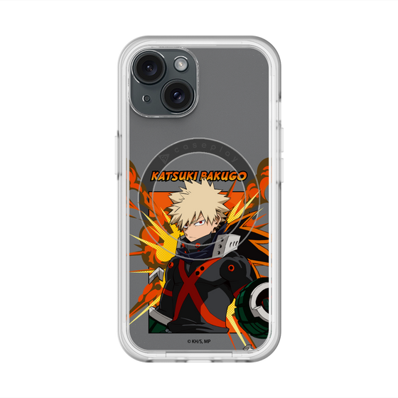 スリムプロテクションプレミアムケース with MagSafe［ 僕のヒーローアカデミア - ポップ - 爆豪 勝己 ］