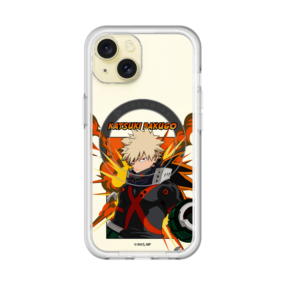 スリムプロテクションプレミアムケース with MagSafe［ 僕のヒーローアカデミア - ポップ - 爆豪 勝己 ］