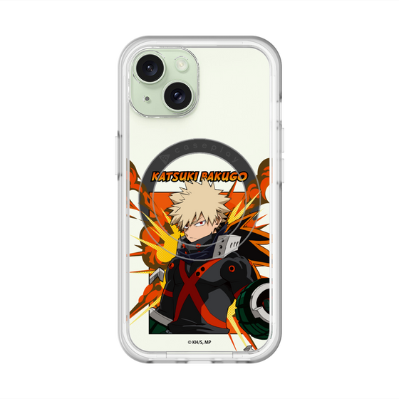 スリムプロテクションプレミアムケース with MagSafe［ 僕のヒーローアカデミア - ポップ - 爆豪 勝己 ］