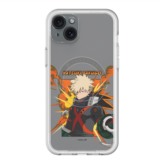 スリムプロテクションプレミアムケース with MagSafe［ 僕のヒーローアカデミア - ポップ - 爆豪 勝己 ］