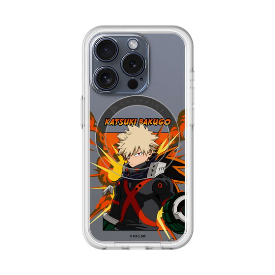 スリムプロテクションプレミアムケース with MagSafe［ 僕のヒーローアカデミア - ポップ - 爆豪 勝己 ］