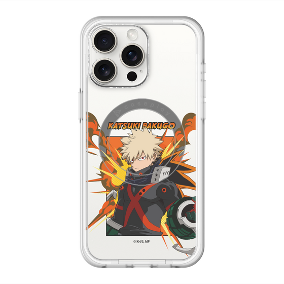 スリムプロテクションプレミアムケース with MagSafe［ 僕のヒーローアカデミア - ポップ - 爆豪 勝己 ］