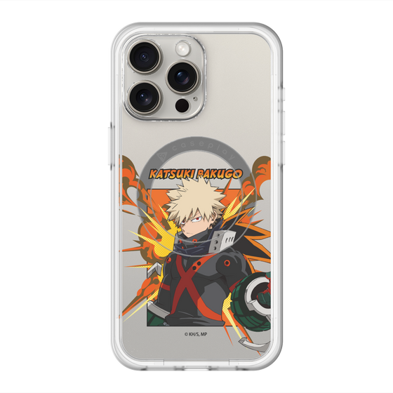 スリムプロテクションプレミアムケース with MagSafe［ 僕のヒーローアカデミア - ポップ - 爆豪 勝己 ］