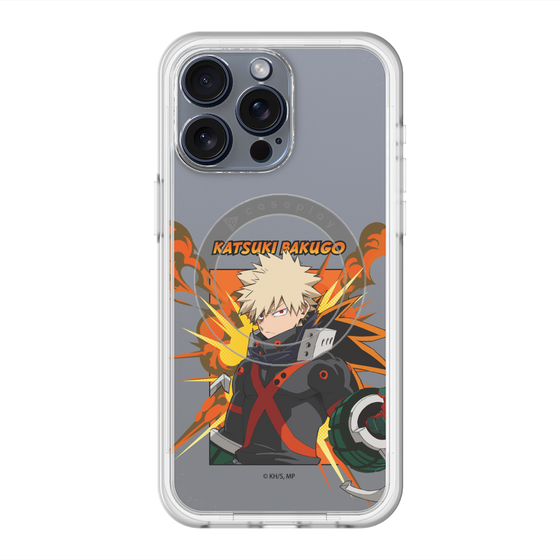 スリムプロテクションプレミアムケース with MagSafe［ 僕のヒーローアカデミア - ポップ - 爆豪 勝己 ］