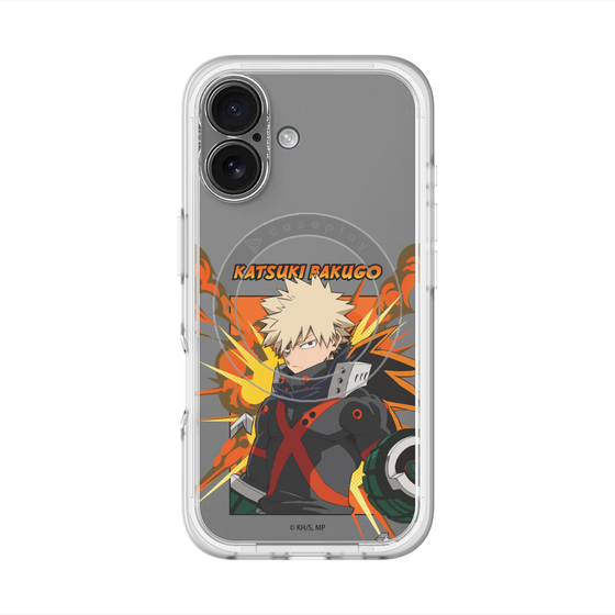 スリムプロテクションプレミアムケース with MagSafe［ 僕のヒーローアカデミア - ポップ - 爆豪 勝己 ］