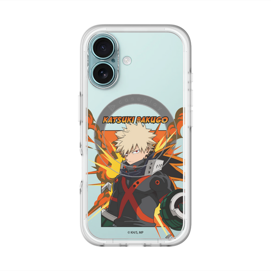 スリムプロテクションプレミアムケース with MagSafe［ 僕のヒーローアカデミア - ポップ - 爆豪 勝己 ］