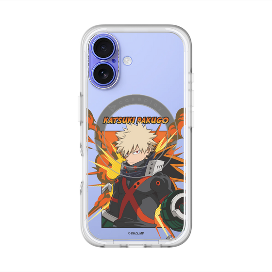 スリムプロテクションプレミアムケース with MagSafe［ 僕のヒーローアカデミア - ポップ - 爆豪 勝己 ］