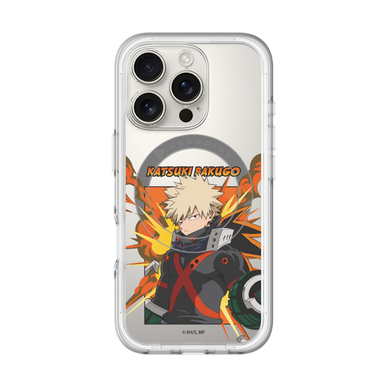 スリムプロテクションプレミアムケース with MagSafe［ 僕のヒーローアカデミア - ポップ - 爆豪 勝己 ］