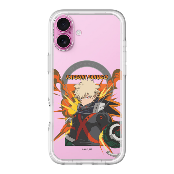 スリムプロテクションプレミアムケース with MagSafe［ 僕のヒーローアカデミア - ポップ - 爆豪 勝己 ］