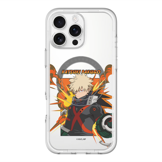 スリムプロテクションプレミアムケース with MagSafe［ 僕のヒーローアカデミア - ポップ - 爆豪 勝己 ］