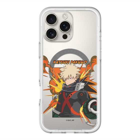 スリムプロテクションプレミアムケース with MagSafe［ 僕のヒーローアカデミア - ポップ - 爆豪 勝己 ］