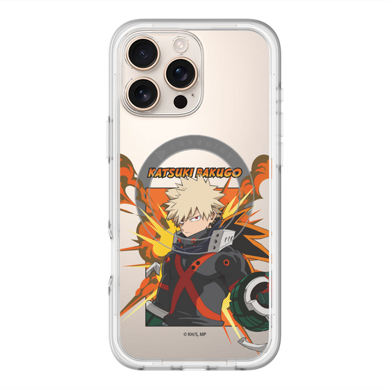 スリムプロテクションプレミアムケース with MagSafe［ 僕のヒーローアカデミア - ポップ - 爆豪 勝己 ］