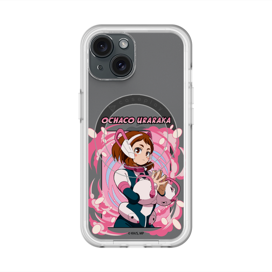 スリムプロテクションプレミアムケース with MagSafe［ 僕のヒーローアカデミア - ポップ - 麗日 お茶子 ］