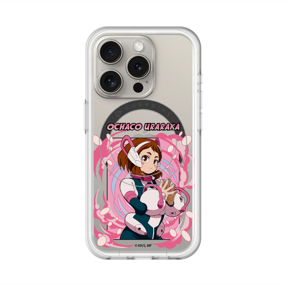 スリムプロテクションプレミアムケース with MagSafe［ 僕のヒーローアカデミア - ポップ - 麗日 お茶子 ］