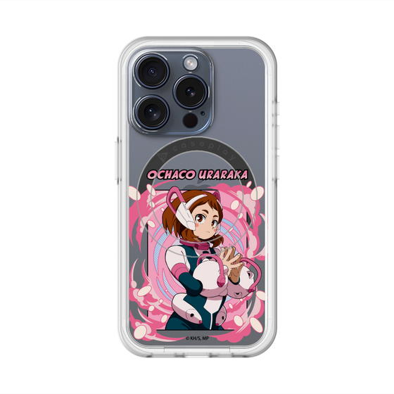 スリムプロテクションプレミアムケース with MagSafe［ 僕のヒーローアカデミア - ポップ - 麗日 お茶子 ］