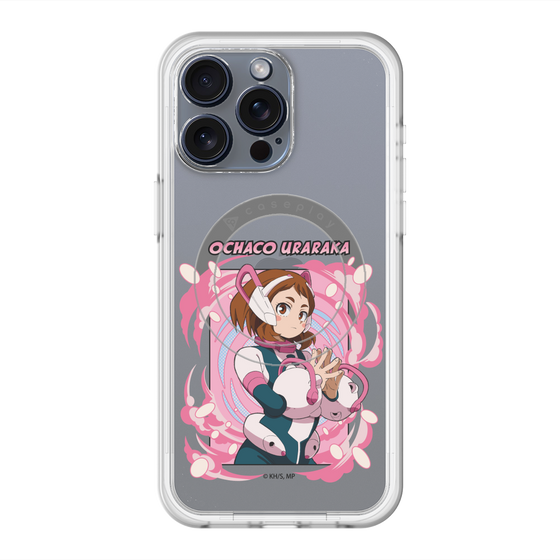 スリムプロテクションプレミアムケース with MagSafe［ 僕のヒーローアカデミア - ポップ - 麗日 お茶子 ］