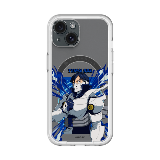 スリムプロテクションプレミアムケース with MagSafe［ 僕のヒーローアカデミア - ポップ - 飯田 天哉 ］