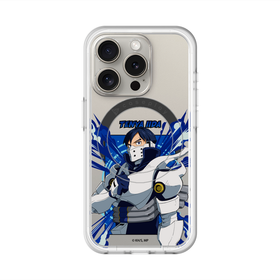 スリムプロテクションプレミアムケース with MagSafe［ 僕のヒーローアカデミア - ポップ - 飯田 天哉 ］