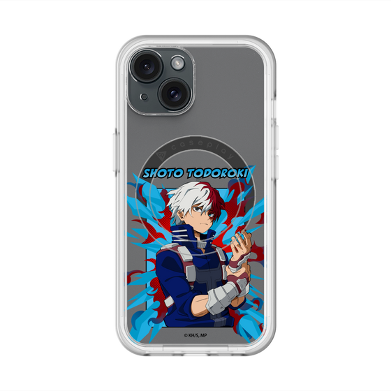 スリムプロテクションプレミアムケース with MagSafe［ 僕のヒーローアカデミア - ポップ - 轟 焦凍 ］