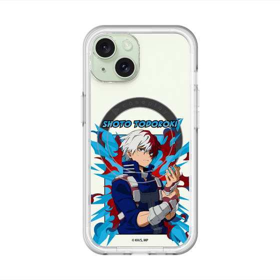 スリムプロテクションプレミアムケース with MagSafe［ 僕のヒーローアカデミア - ポップ - 轟 焦凍 ］