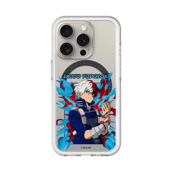 スリムプロテクションプレミアムケース with MagSafe［ 僕のヒーローアカデミア - ポップ - 轟 焦凍 ］