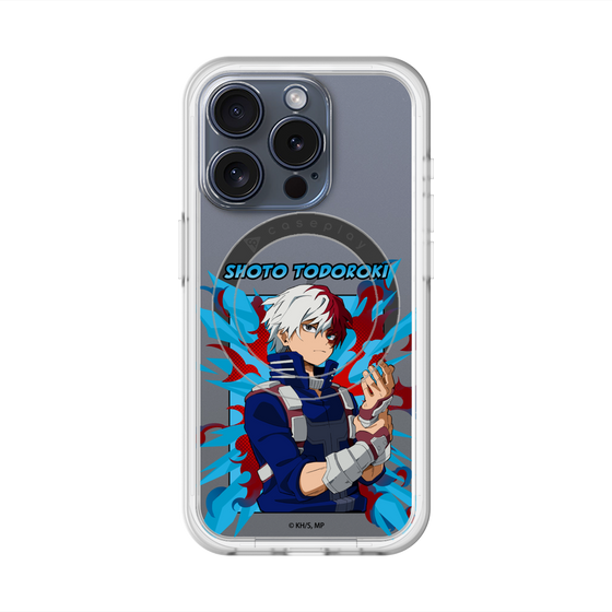 スリムプロテクションプレミアムケース with MagSafe［ 僕のヒーローアカデミア - ポップ - 轟 焦凍 ］