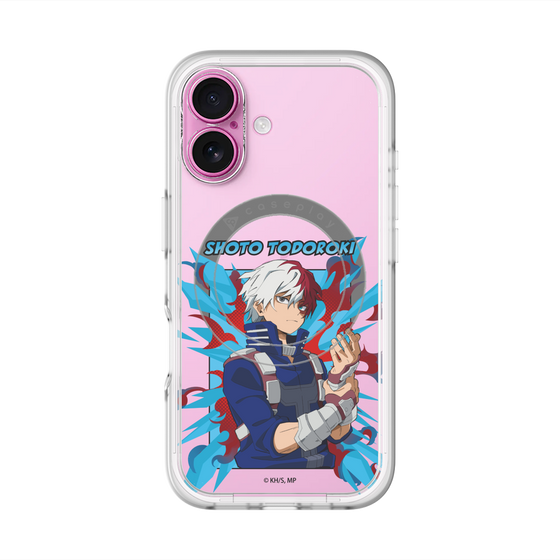 スリムプロテクションプレミアムケース with MagSafe［ 僕のヒーローアカデミア - ポップ - 轟 焦凍 ］