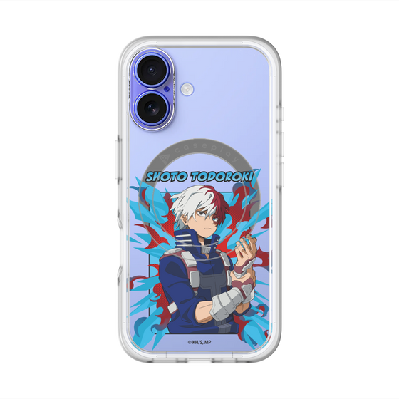 スリムプロテクションプレミアムケース with MagSafe［ 僕のヒーローアカデミア - ポップ - 轟 焦凍 ］