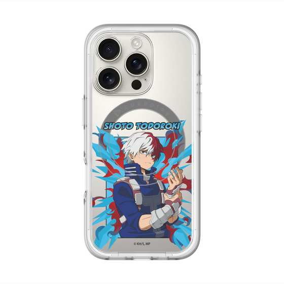 スリムプロテクションプレミアムケース with MagSafe［ 僕のヒーローアカデミア - ポップ - 轟 焦凍 ］