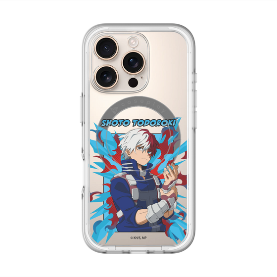 スリムプロテクションプレミアムケース with MagSafe［ 僕のヒーローアカデミア - ポップ - 轟 焦凍 ］