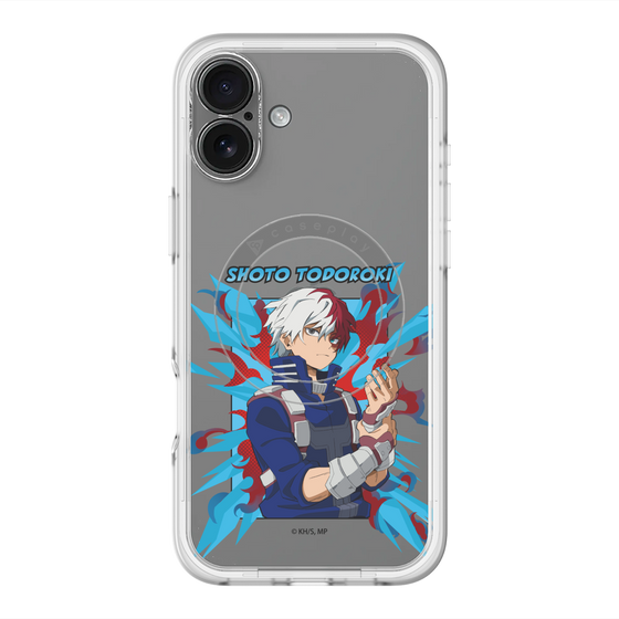 スリムプロテクションプレミアムケース with MagSafe［ 僕のヒーローアカデミア - ポップ - 轟 焦凍 ］