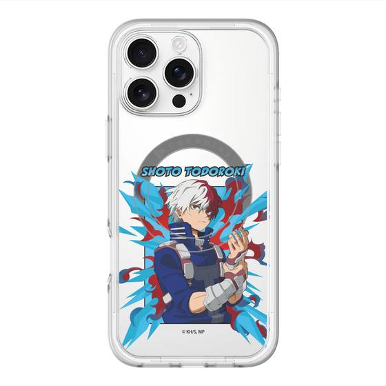 スリムプロテクションプレミアムケース with MagSafe［ 僕のヒーローアカデミア - ポップ - 轟 焦凍 ］