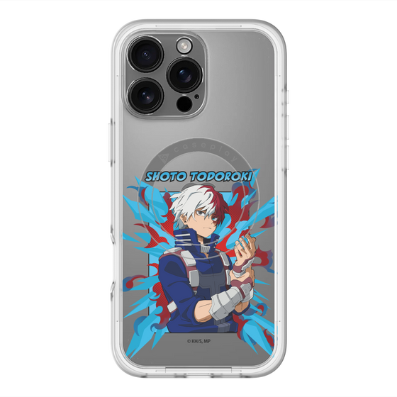 スリムプロテクションプレミアムケース with MagSafe［ 僕のヒーローアカデミア - ポップ - 轟 焦凍 ］