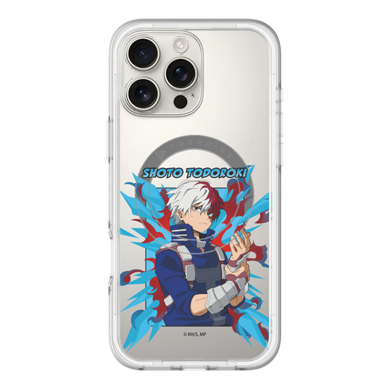 スリムプロテクションプレミアムケース with MagSafe［ 僕のヒーローアカデミア - ポップ - 轟 焦凍 ］