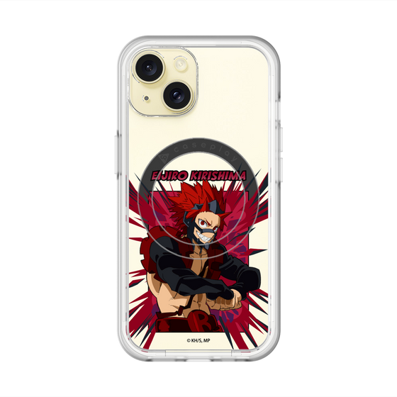 スリムプロテクションプレミアムケース with MagSafe［ 僕のヒーローアカデミア - ポップ - 切島 鋭児郎 ］