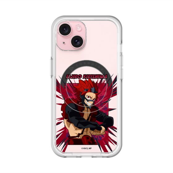 スリムプロテクションプレミアムケース with MagSafe［ 僕のヒーローアカデミア - ポップ - 切島 鋭児郎 ］