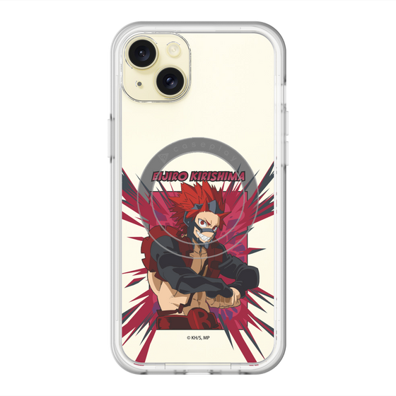 スリムプロテクションプレミアムケース with MagSafe［ 僕のヒーローアカデミア - ポップ - 切島 鋭児郎 ］