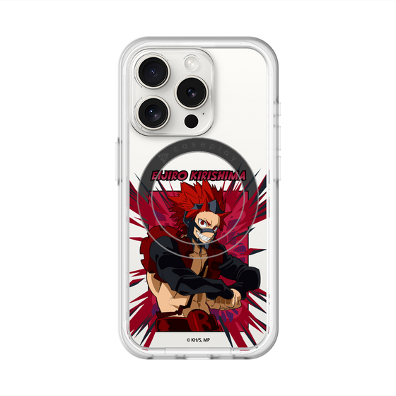 スリムプロテクションプレミアムケース with MagSafe［ 僕のヒーローアカデミア - ポップ - 切島 鋭児郎 ］