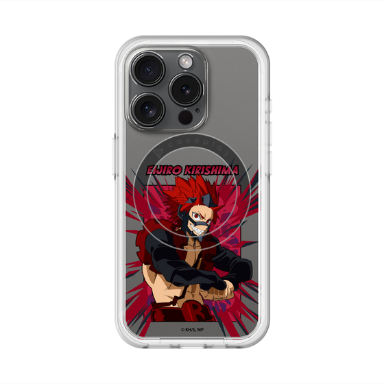 スリムプロテクションプレミアムケース with MagSafe［ 僕のヒーローアカデミア - ポップ - 切島 鋭児郎 ］