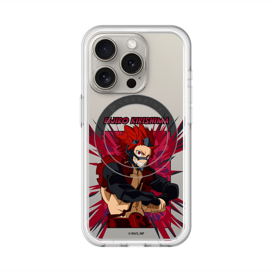 スリムプロテクションプレミアムケース with MagSafe［ 僕のヒーローアカデミア - ポップ - 切島 鋭児郎 ］