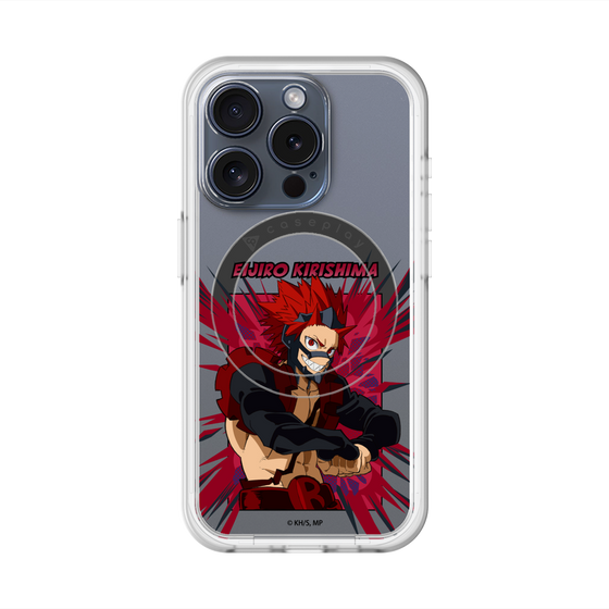 スリムプロテクションプレミアムケース with MagSafe［ 僕のヒーローアカデミア - ポップ - 切島 鋭児郎 ］