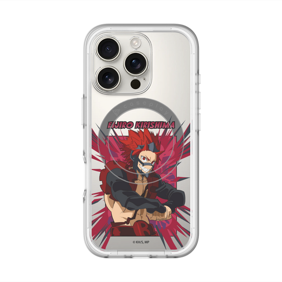 スリムプロテクションプレミアムケース with MagSafe［ 僕のヒーローアカデミア - ポップ - 切島 鋭児郎 ］